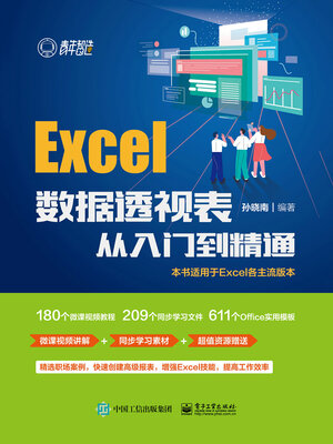 cover image of Excel数据透视表从入门到精通